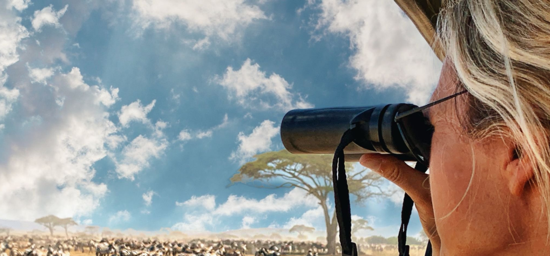 Solo traveler enjoying safe Tanzania adventures on Serengeti safari