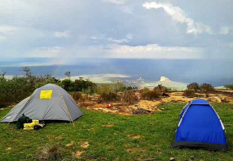 Can I camp in national parks