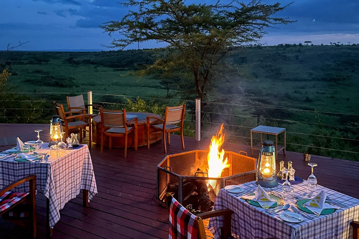 snakes in Kenya safari camps