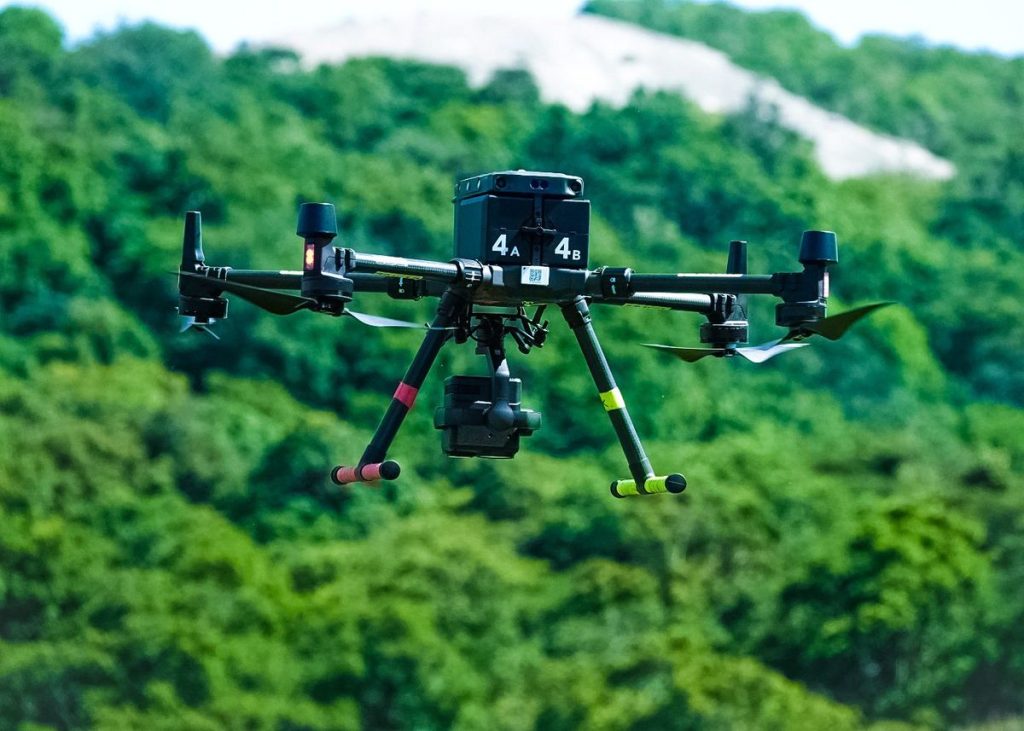 fly drones on safari