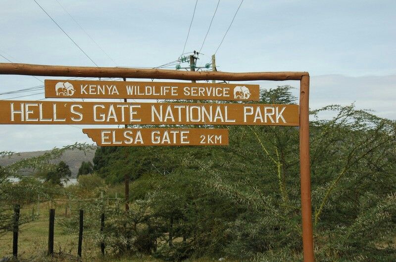 visit Hell’s Gate on safari in Kenya